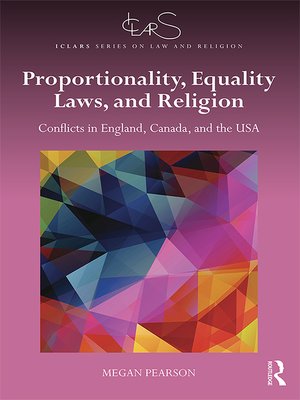 cover image of Proportionality, Equality Laws, and Religion